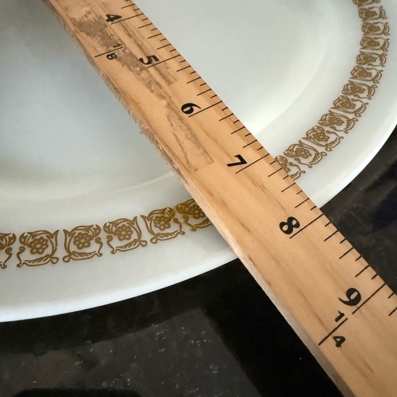 Two Vintage Pyrex Tiburon 793-35 Copper Filigree Oval Serving Platters - Picture 9 of 10